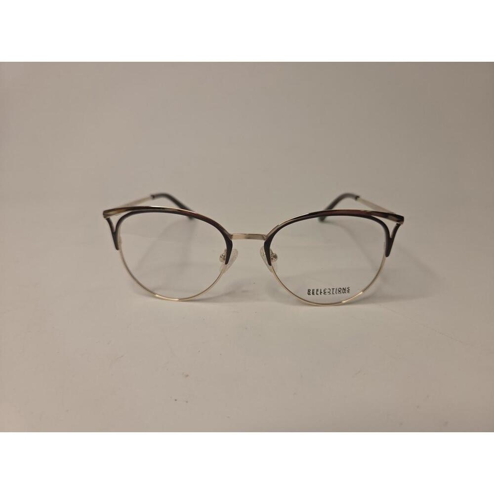 REFLECTIONS R803 Beige Gold Womens Cat Eye Full Rim Eyeglasses 50-17-135 B:41